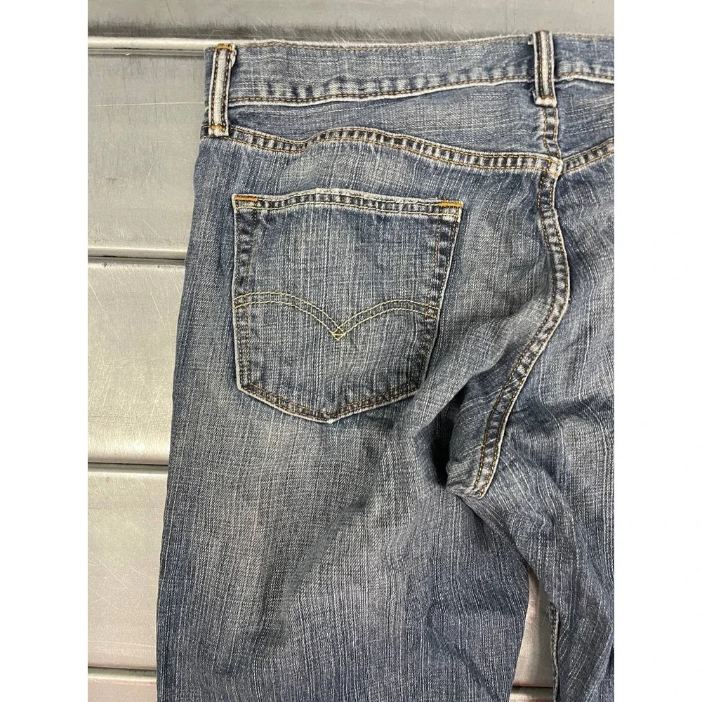Levis‎ 559 Jeans Mens 36x32 Blue Medium Wash Denim Relaxed Straight